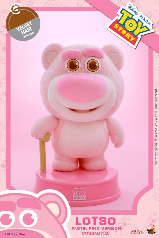 Toy Story 3 Cosbaby (S) Mini Figure Lotso (Pastel Pink Version) 10 cm Hot Toys