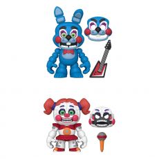 Five Nights at Freddy's Snap Action Figures Toy Bonnie & Baby 9 cm