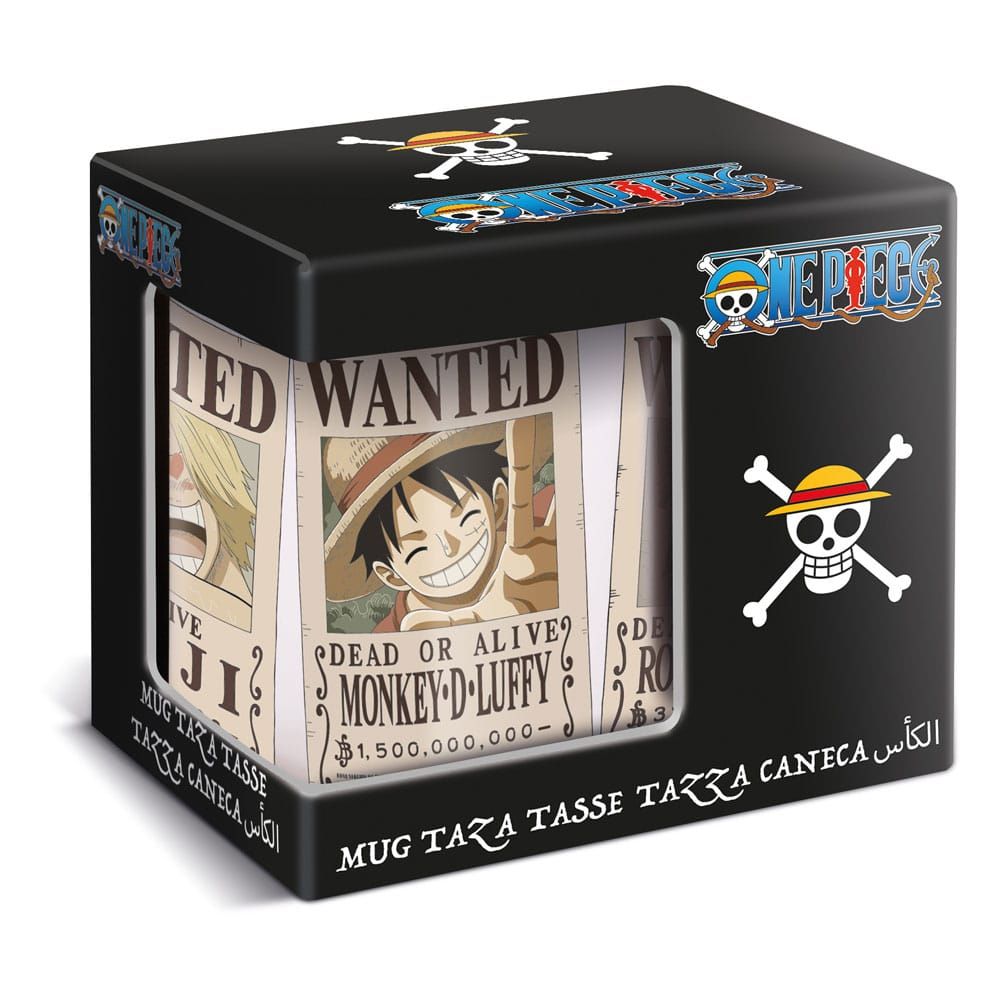 One Piece Mug Case Wanted 325 ml (6) Stor