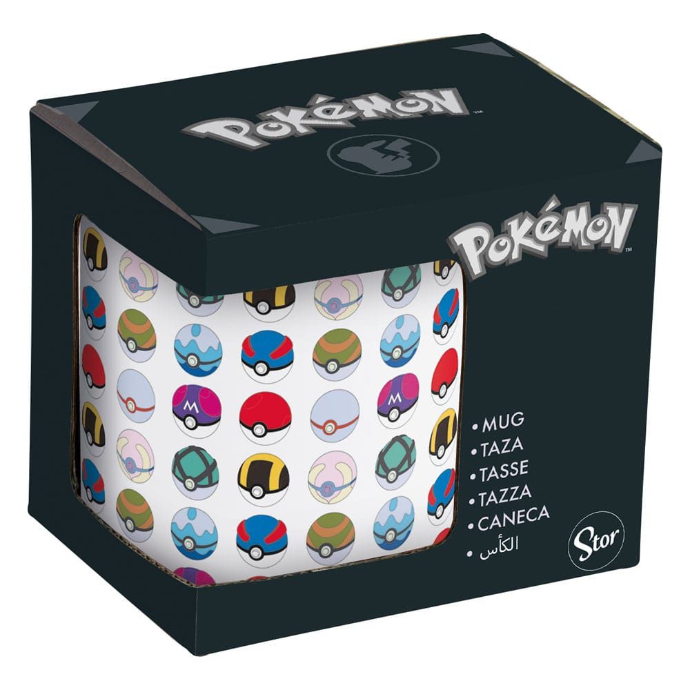 Pokémon Mug Case Pokéballs 325 ml (6) Stor