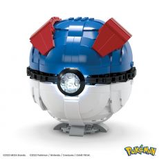 Pokémon Mega Construx Construction Set Jumbo Great Ball 13 cm Mattel