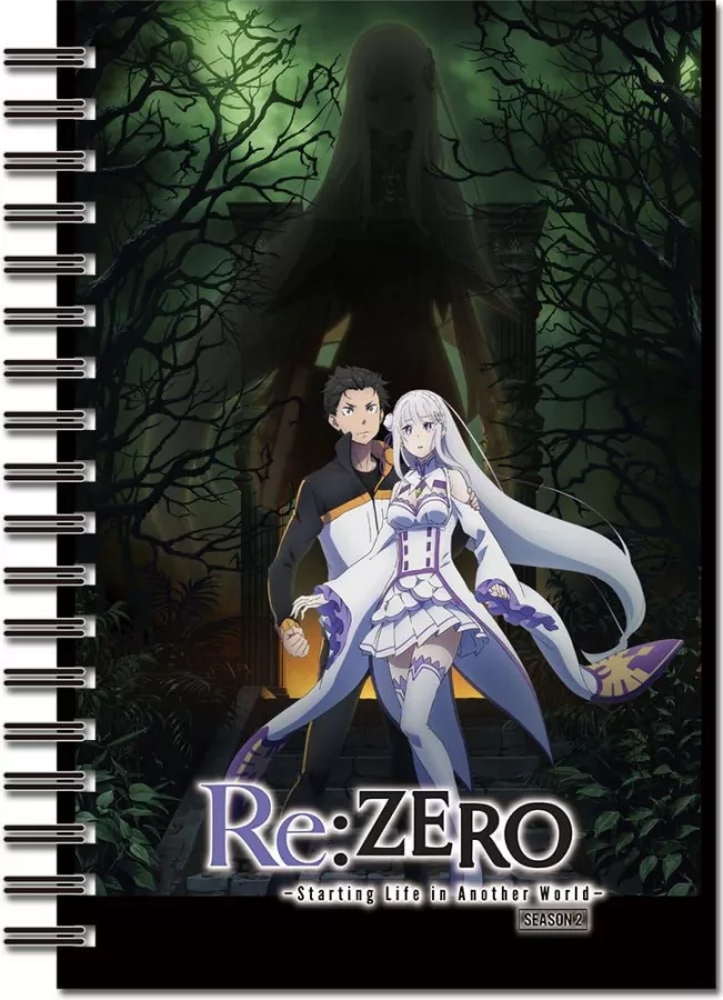 Re:Zero Starting Life in Another World Notebook A5 Season 2 Key Art #02 GEE