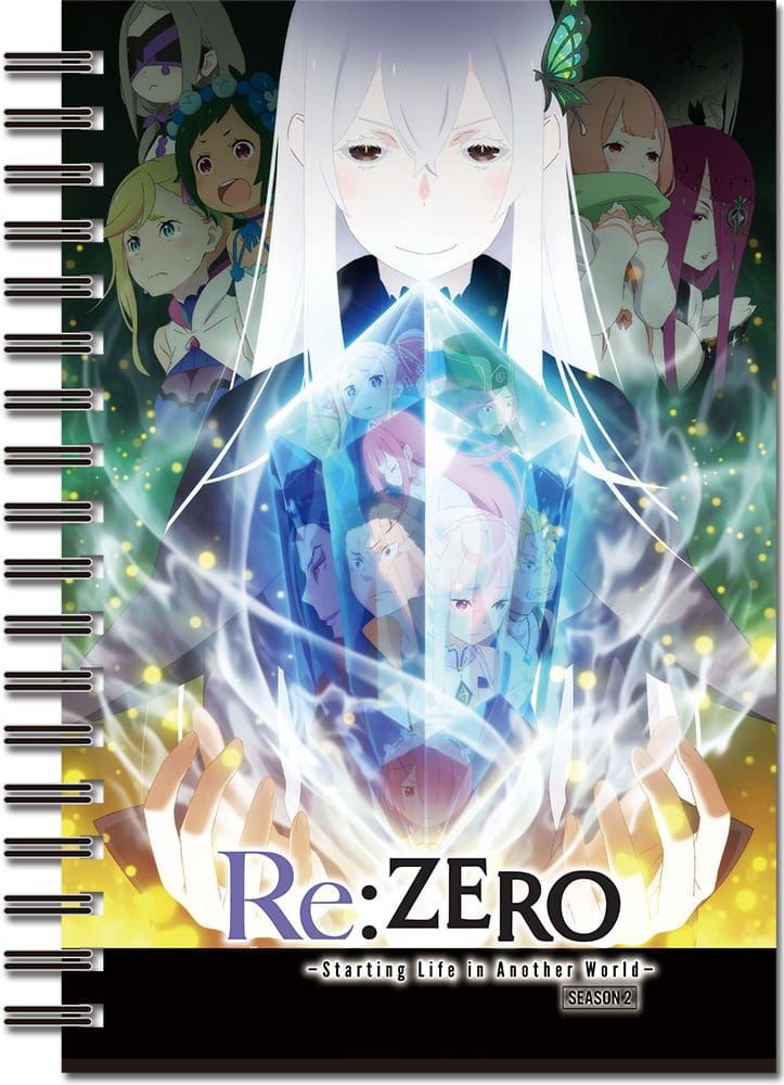 Re:Zero Starting Life in Another World Notebook A5 Season 2 Key Art #01 GEE