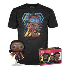 Black Panther Legacy POP! & Tee Box Ironheart MK1 (GW) Size XL