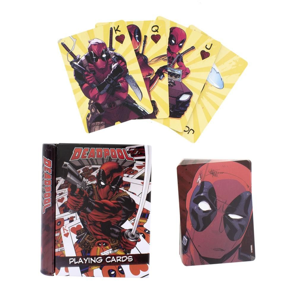Deadpool Playing Cards Deadpool Designs Paladone Products