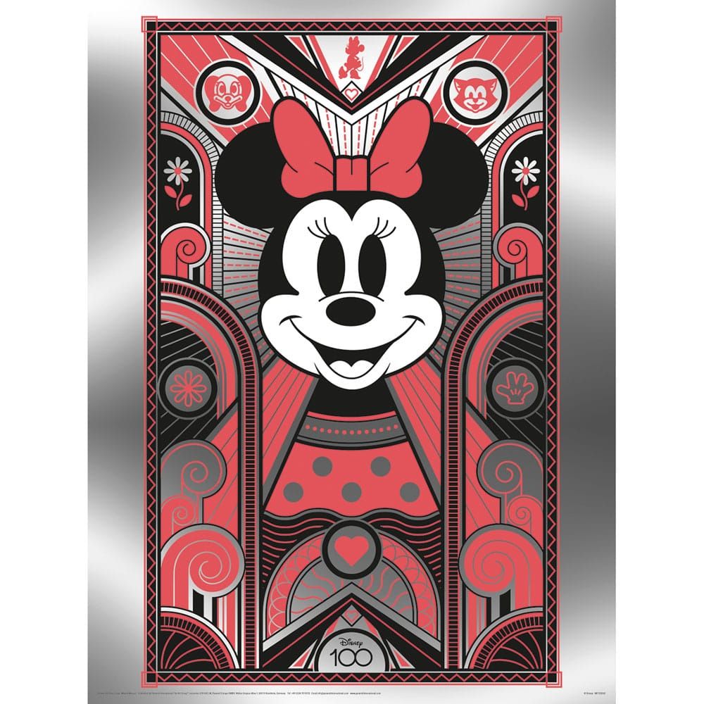Disney Poster Pack Metallic Print Minnie Mouse 30 x 40 cm (3) Pyramid International