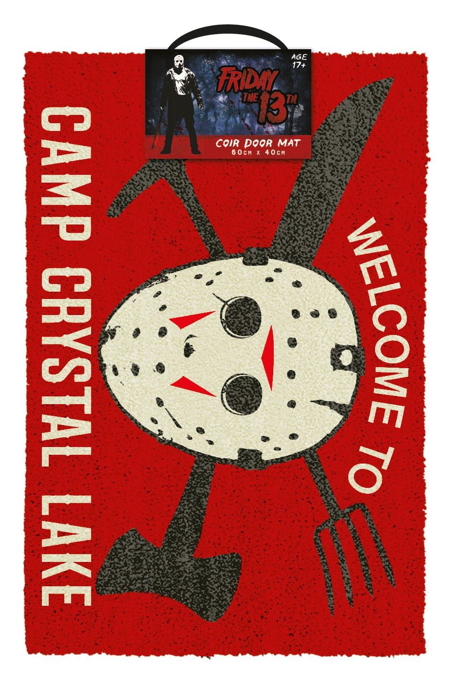 Friday the 13th Doormat Camp Crystal 40 x 60 cm Pyramid International