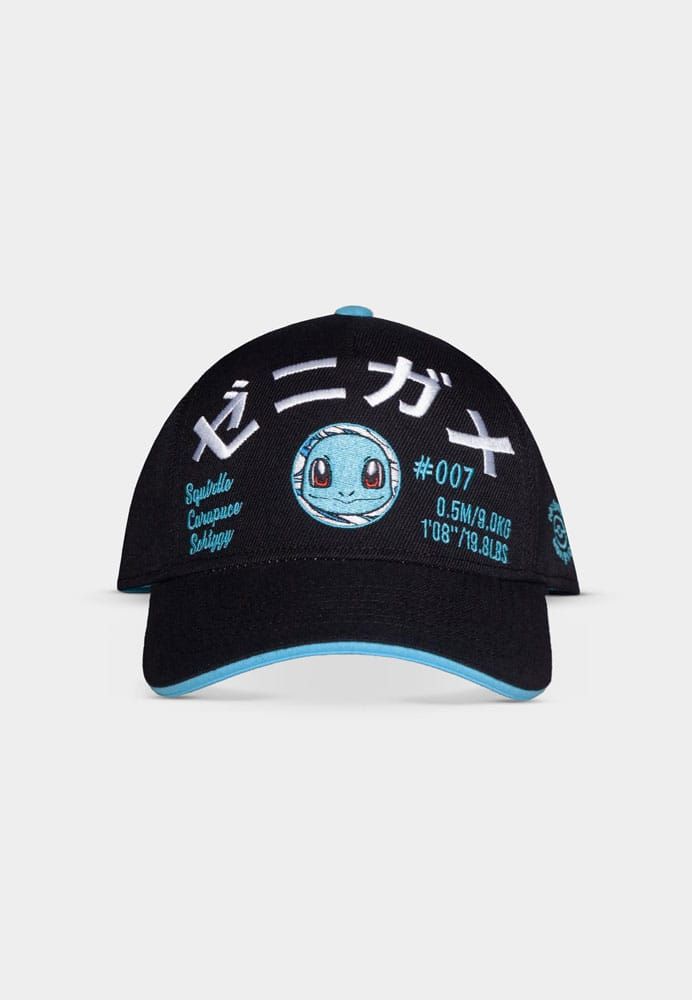 Pokemon Curved Bill Cap Squirtle Difuzed