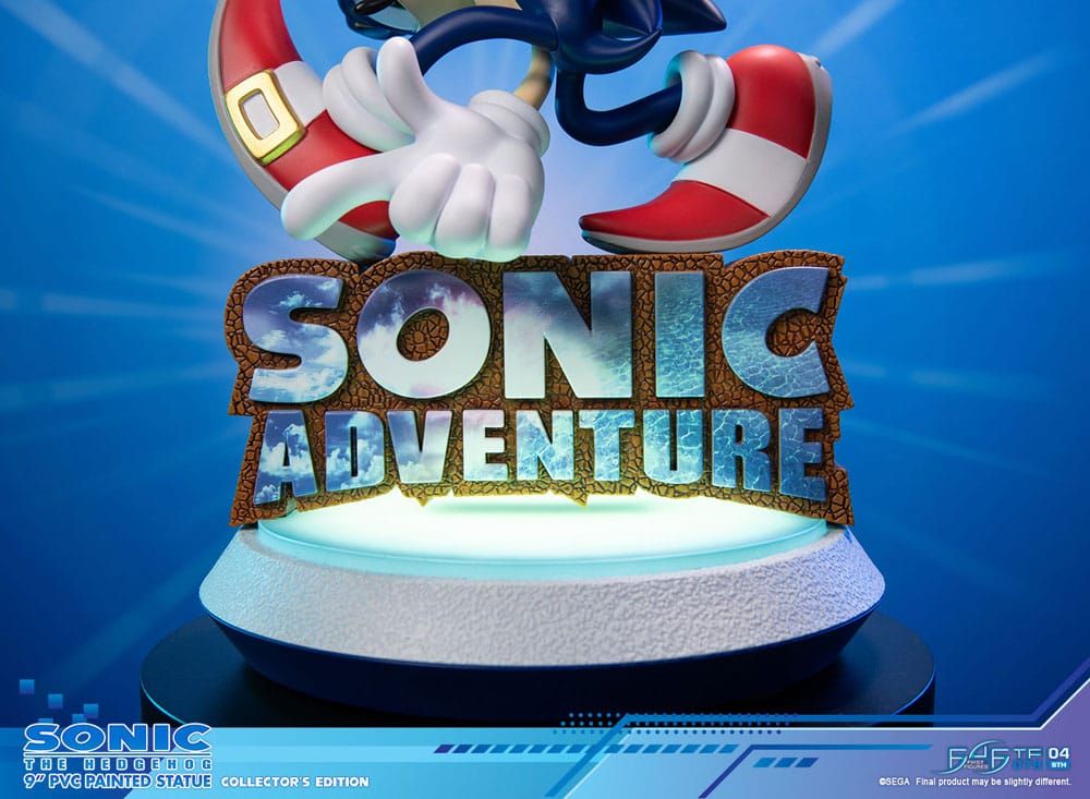 Sonic Adventure PVC Statue Sonic the Hedgehog Collector's Edition 23 cm First 4 Figures