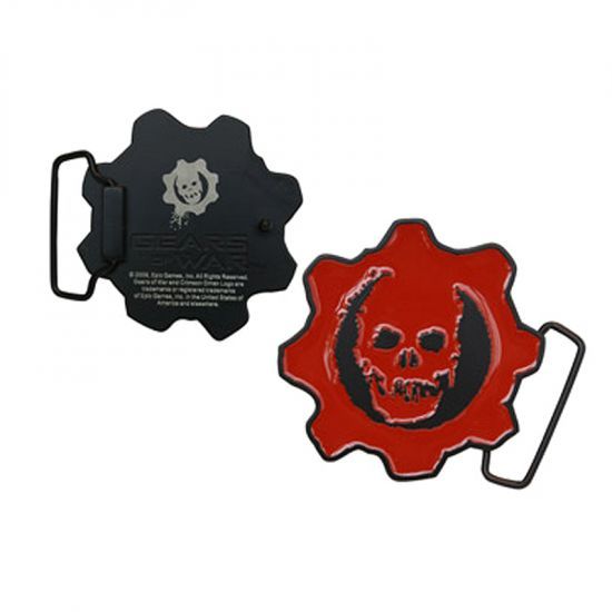 Gears of War přezka k opasku Red Skull Logo Bioworld