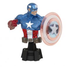 Marvel Comics Bust 1/7 Captain America (Holo Shield) SDCC 2023 Exclusive 15 cm