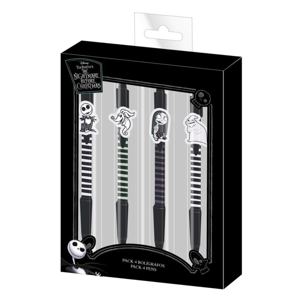 The Nightmare before Christmas ball pen 4-Pack character Cerdá