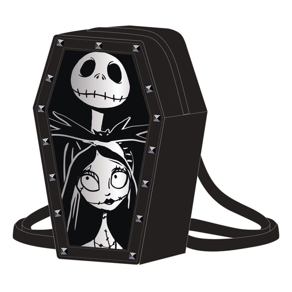 The Nightmare before Christmas Fashion - Faux Leather Backpack Jack Coffin-shaped Cerdá