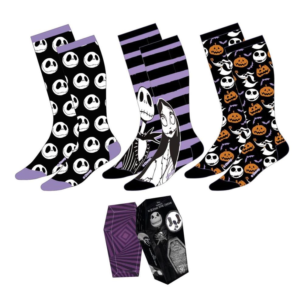 The Nightmare before christmas Socks 3-Pack Icons Cerdá