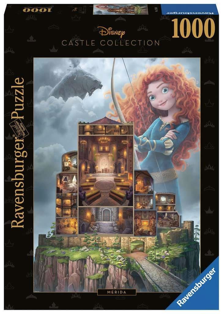 Disney Castle Collection Jigsaw Puzzle Merida (Brave) (1000 pieces) Ravensburger