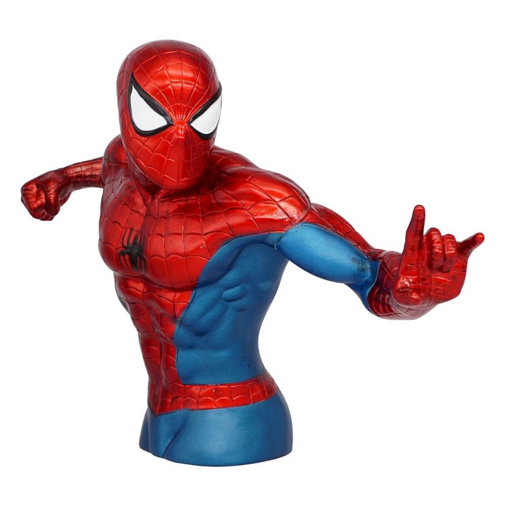 Marvel Figural Bank Spider-Man (Metallic Version) 20 cm Monogram Int.