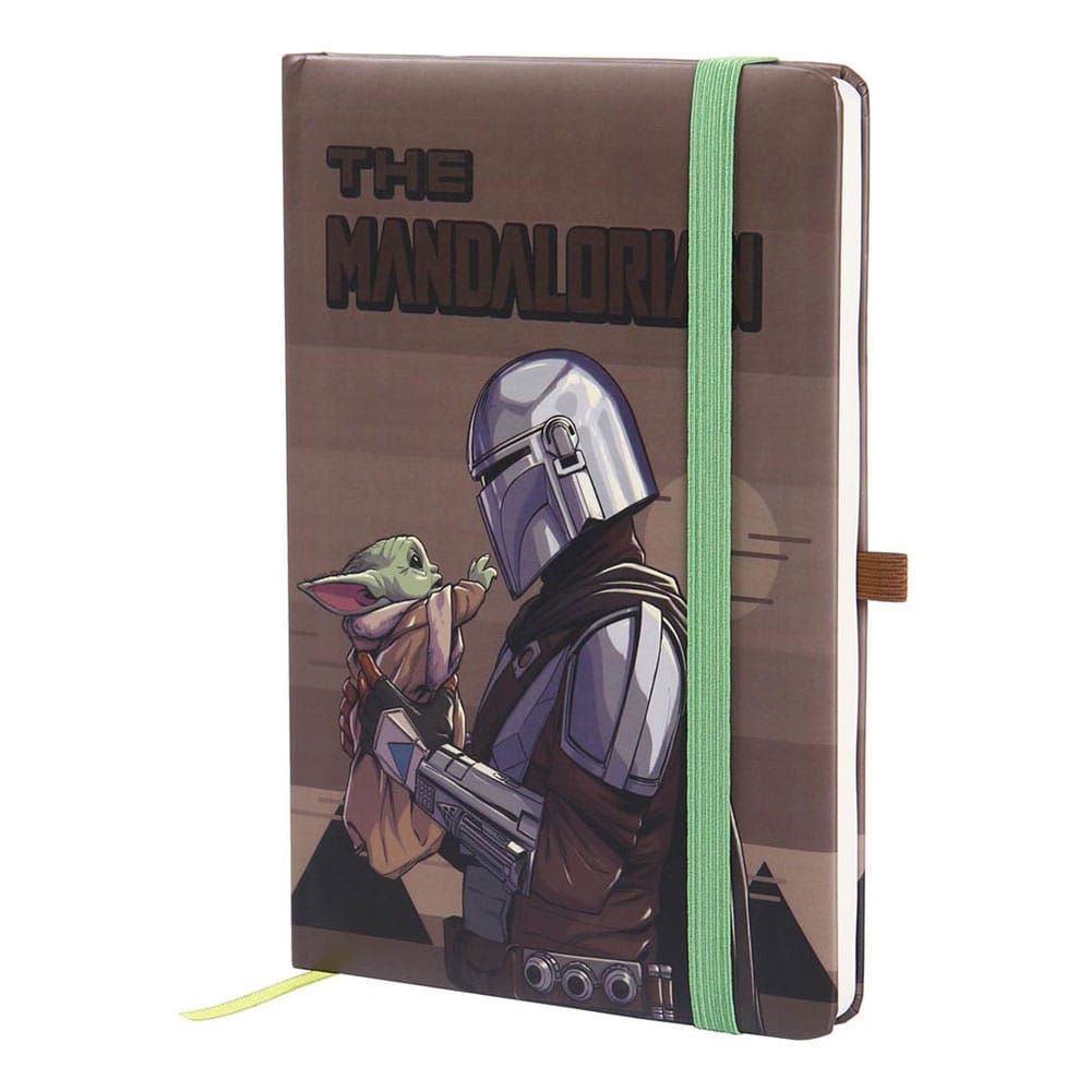 Star Wars: The Mandalorian Premium Notebook A5 The Mandalorian x Grogu Cerdá