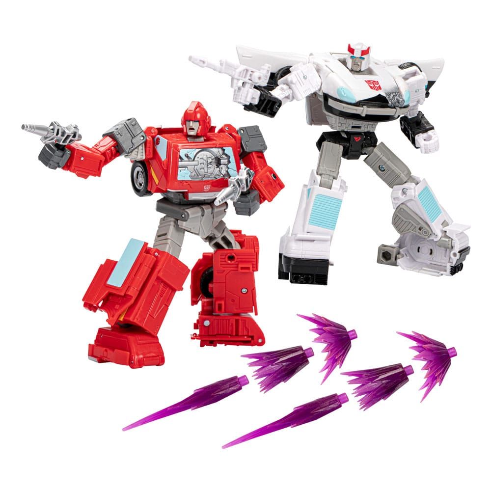 The Transformers: The Movie Buzzworthy Bumblebee Studio Series Action Figure 2-Pack 86-24BB Ironhide (Voyager Class) & 86-20BB Prowl (Deluxe Class) Hasbro