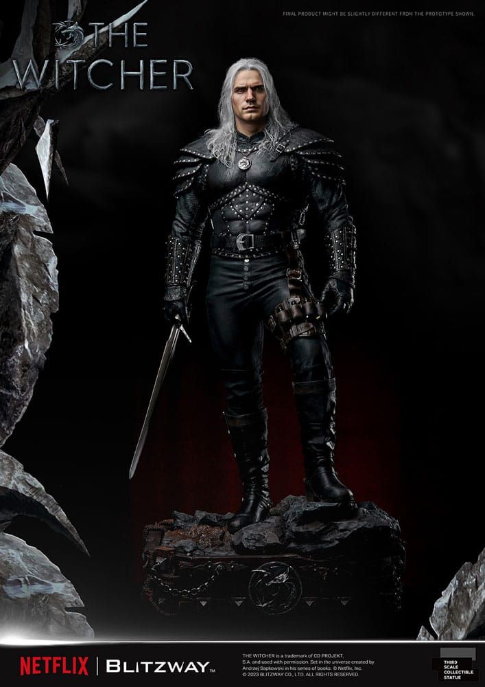 The Witcher Infinite Scale Statue 1/3 Geralt of Rivia 74 cm Blitzway