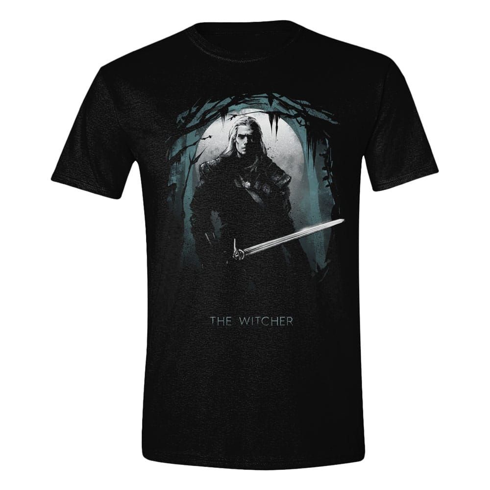 The Witcher T-Shirt Geralt of the Night Size L PCMerch