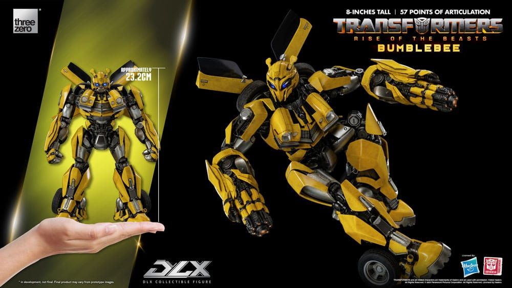 Transformers: Rise of the Beasts DLX Action Figure 1/6 Bumblebee 23 cm ThreeZero