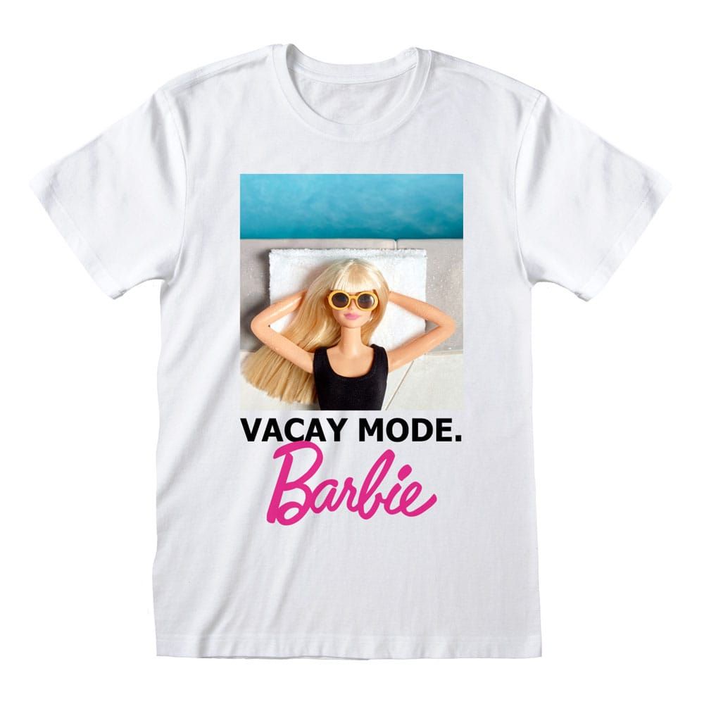 Barbie T-Shirt Vacay Mode Size M Heroes Inc