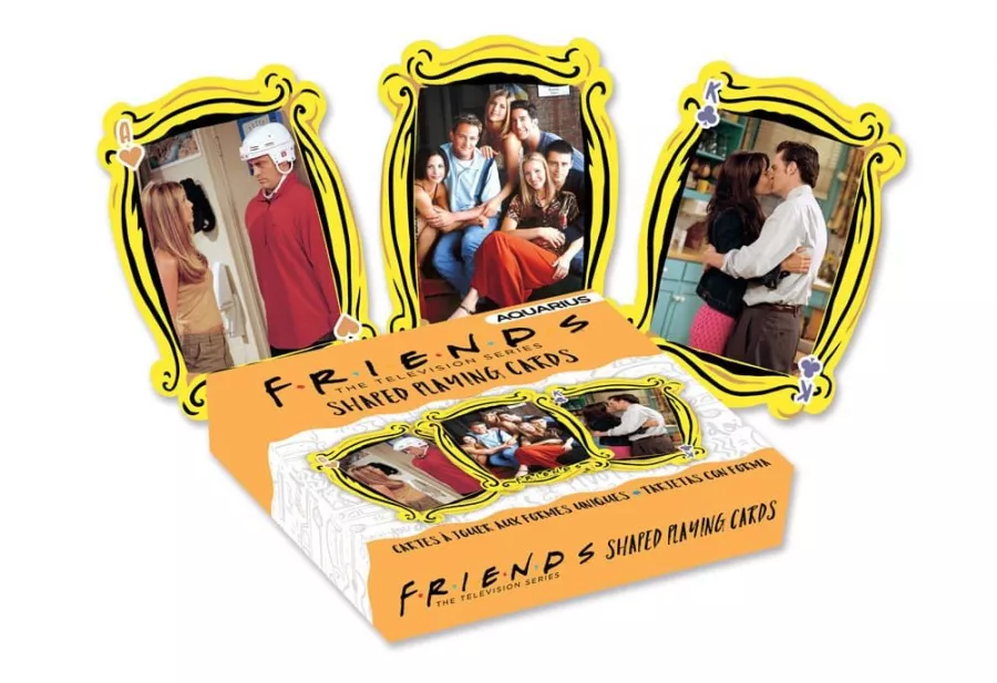 Friends Playing Cards Shaped Scenes Aquarius