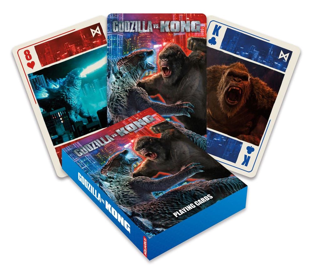 Godzilla Playing Cards Godzilla vs. Kong Aquarius