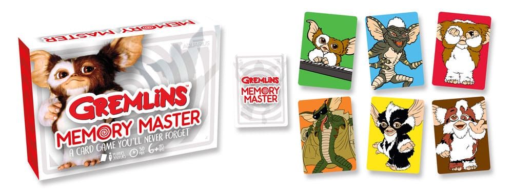Gremlins Card Game Memory Master Gremlins *English Version* Aquarius