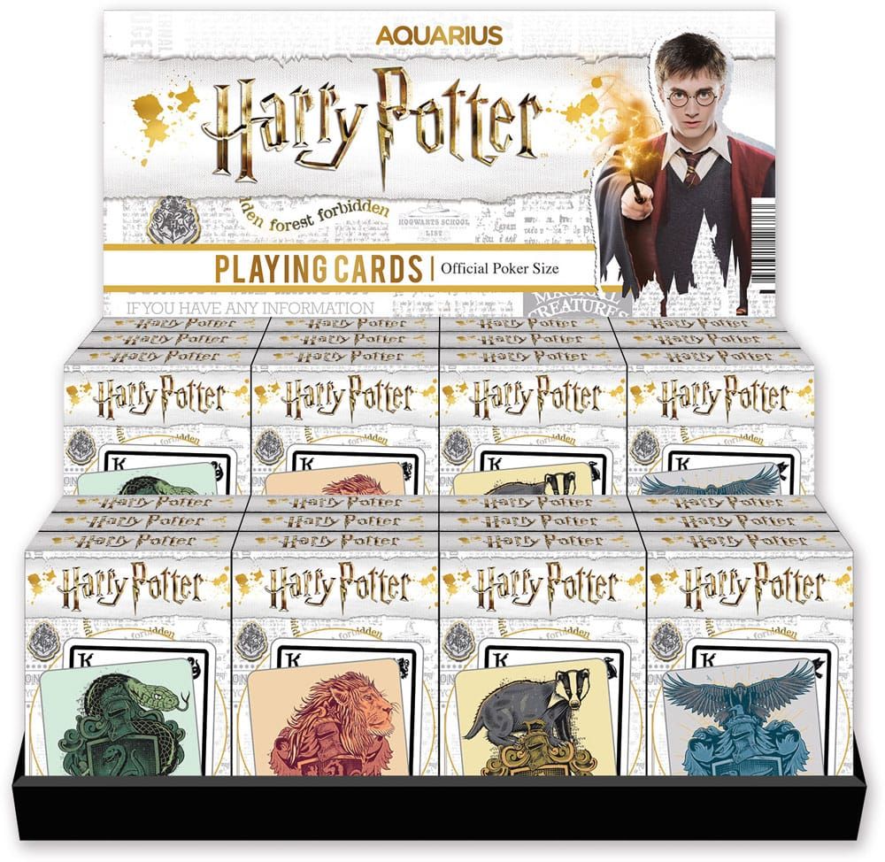 Harry Potter Playing Cards Display Houses (24) Aquarius