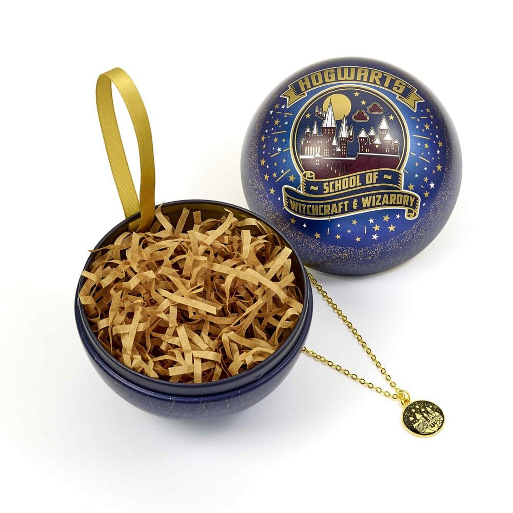 Harry Potter tree ornment with Necklace Hogwarts School of Witchcraft and Wizardry Carat Shop, The