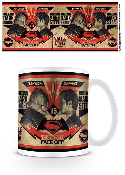 Batman v Superman Mug Fight Poster Pyramid International