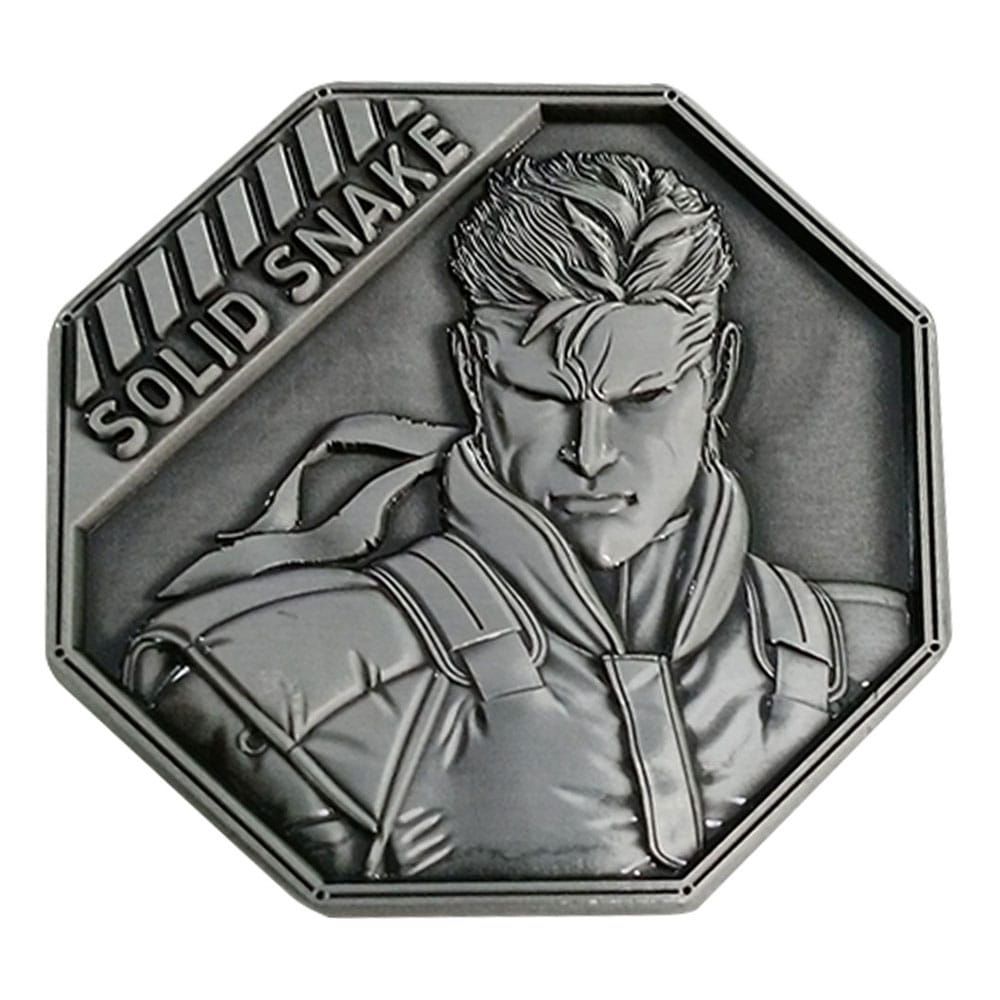 Metal Gear Solid Collectable Coin Solid Snake Limited Edition FaNaTtik