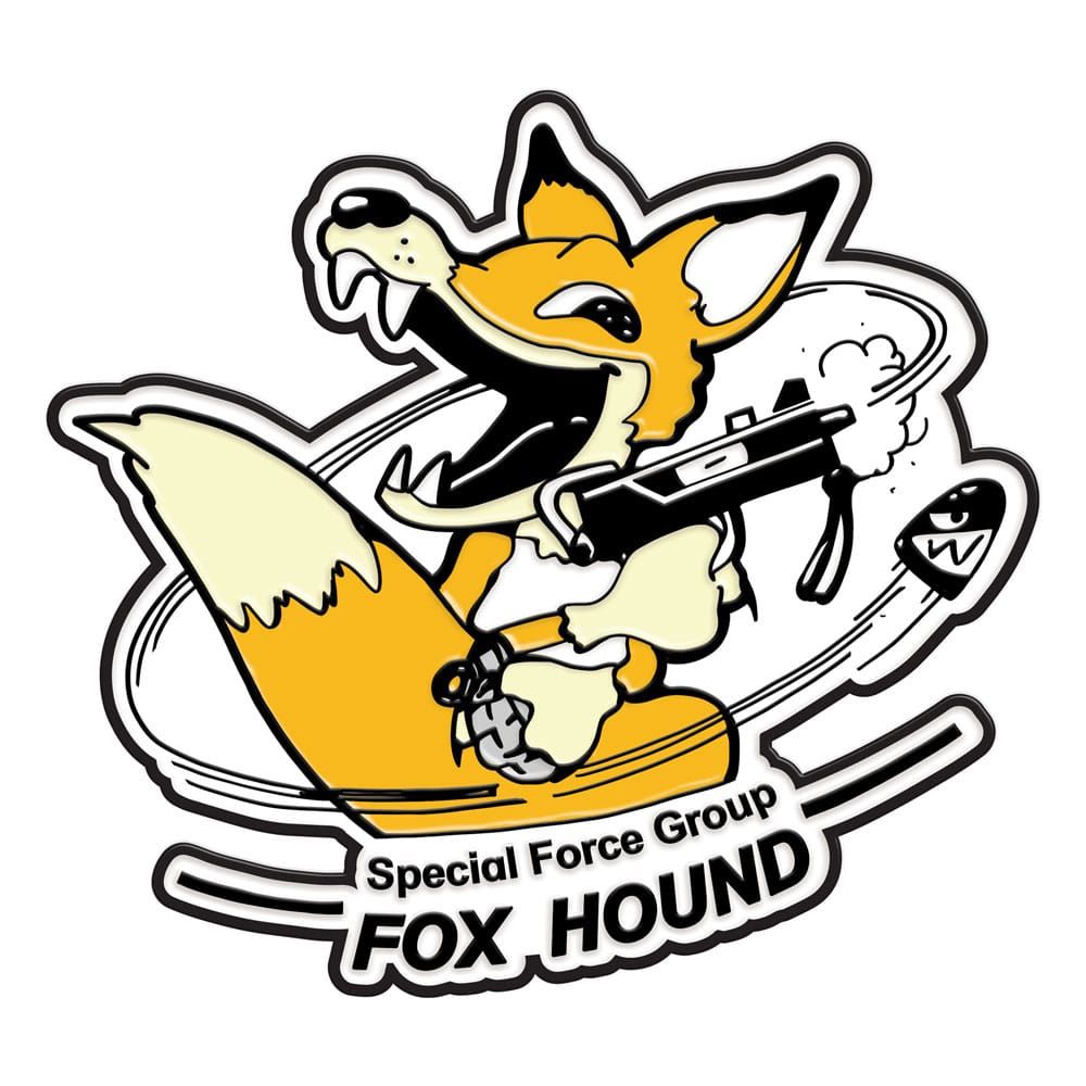Metal Gear Solid Pin Badge Foxhound Limited Edition FaNaTtik
