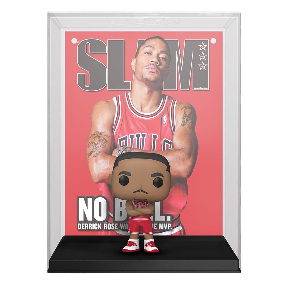NBA Cover POP! Basketball Vinyl Figure Derrick Rose (SLAM Magazin) 9 cm Funko