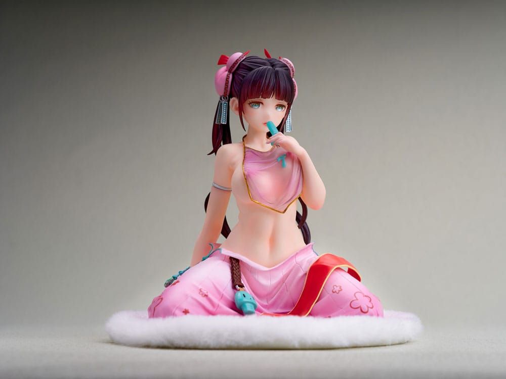 Original Character PVC Statue 1/6 Reiru - old-fashioned girl obsessed with popsicles 18 cm Adamas