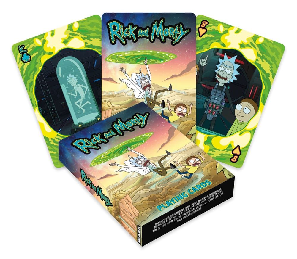Rick and Morty Playing Cards Scenes Aquarius