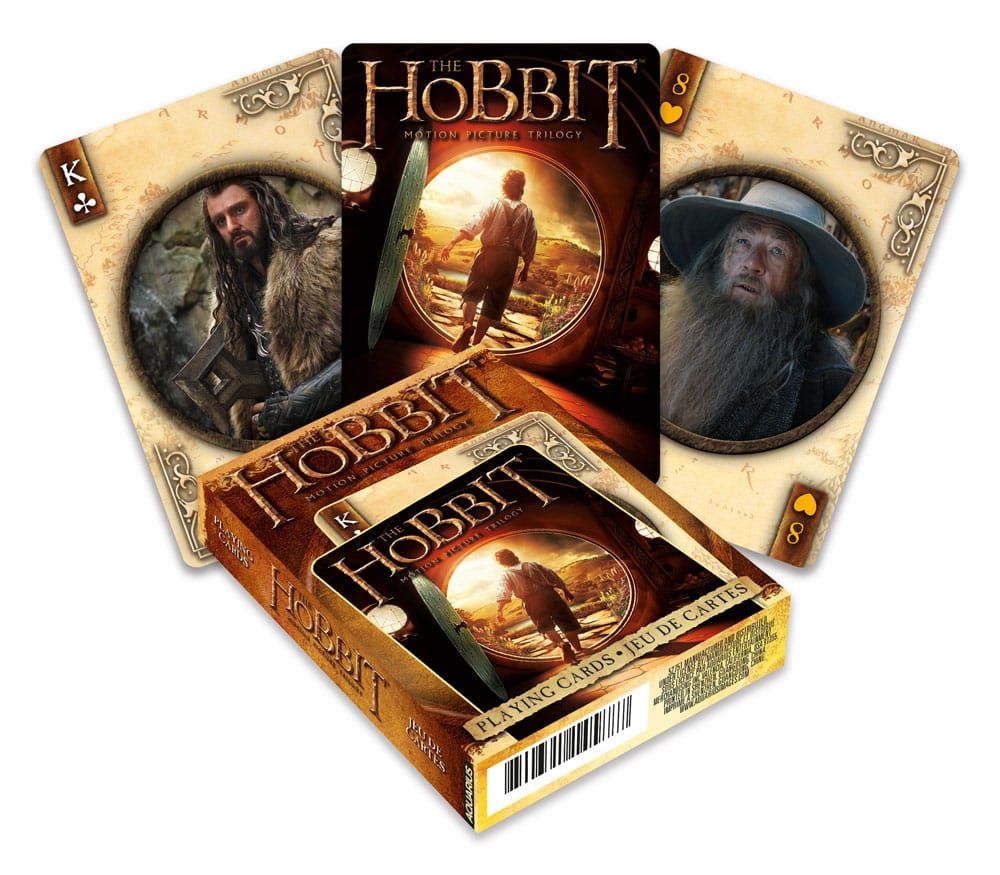 The Hobbit Playing Cards Motion Picture Triology Aquarius