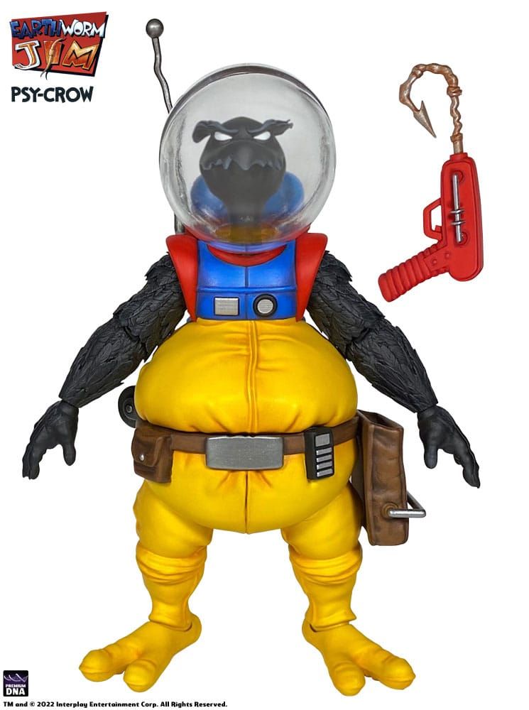 Earthworm Jim Action Figure Wave 1: Psy-Crow 15 cm Premium DNA Toys
