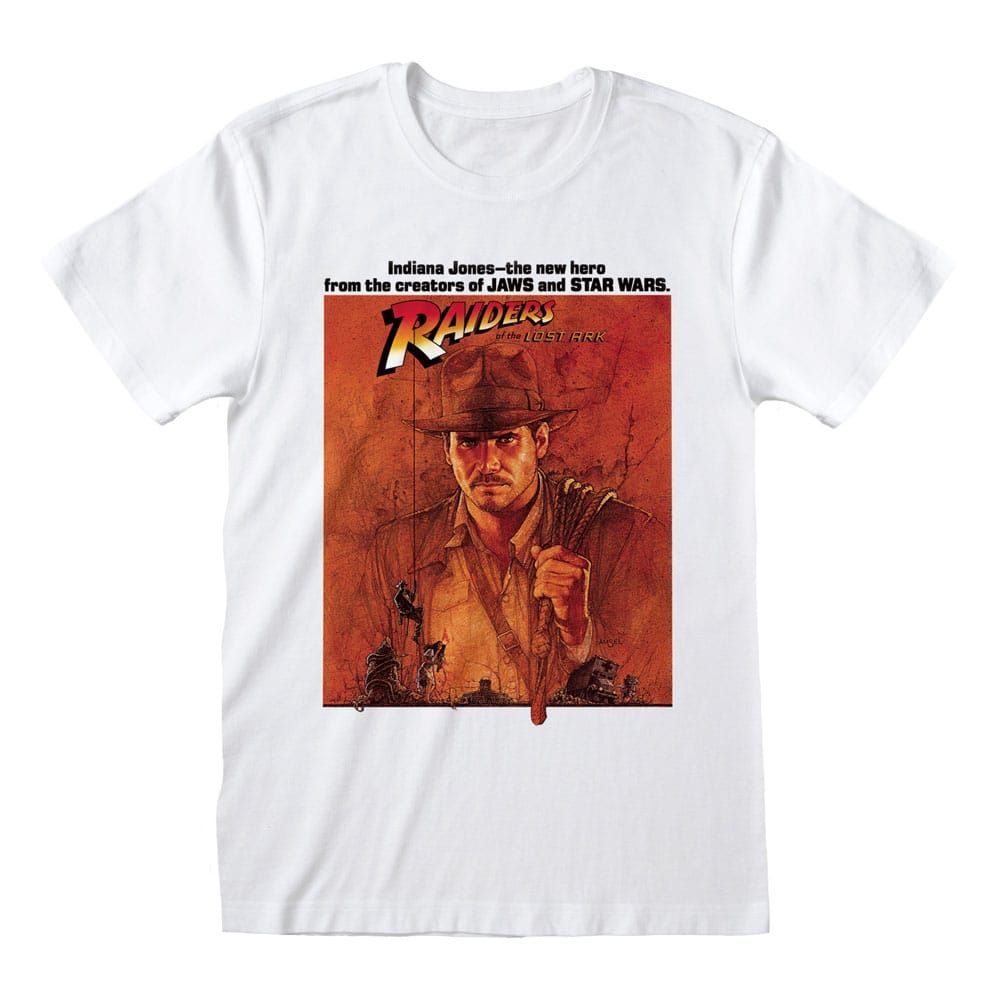 Indiana Jones: Raiders of the Lost Ark T-Shirt Poster Size S Heroes Inc