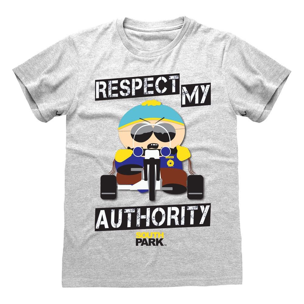 South Park T-Shirt Respect My Authority Size L Heroes Inc