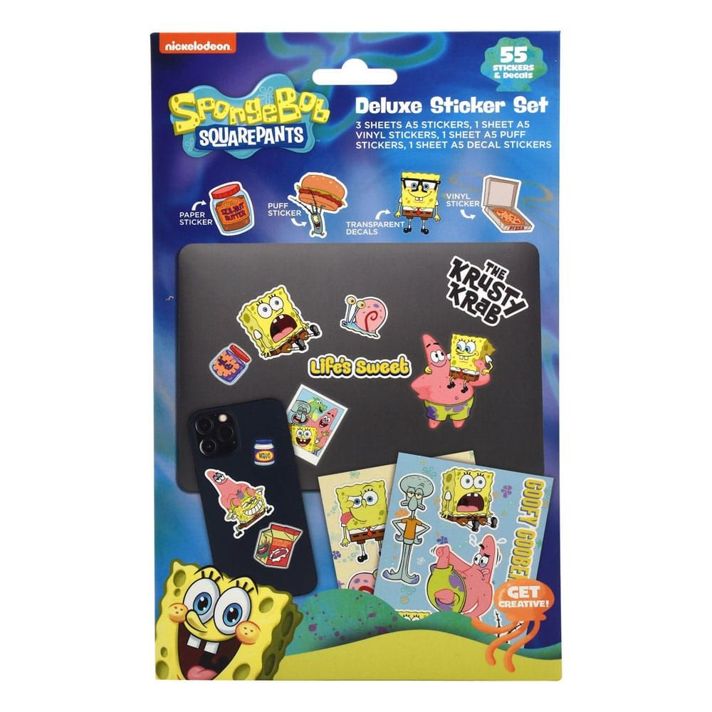 SpongeBob SquarePants Deluxe Sticker Set Various Blue Sky Studios