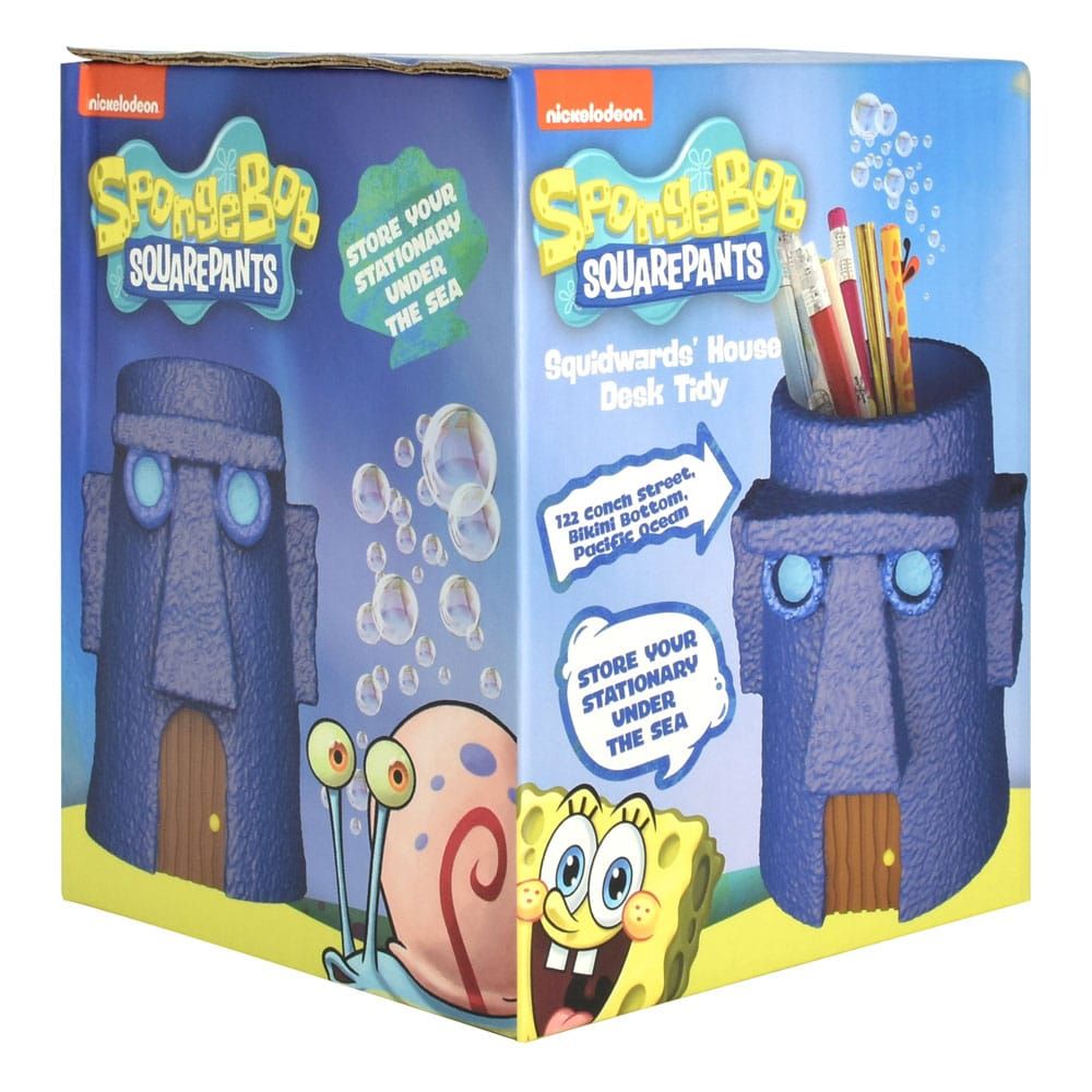 SpongeBob SquarePants Pencil Holder Tiki House Blue Sky Studios