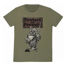 Star Wars T-Shirt Protect Our Forests Colour Size S