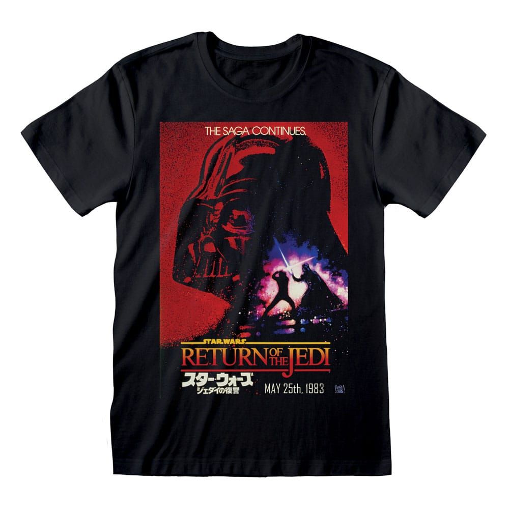 Star Wars T-Shirt Vader Poster Size L Heroes Inc
