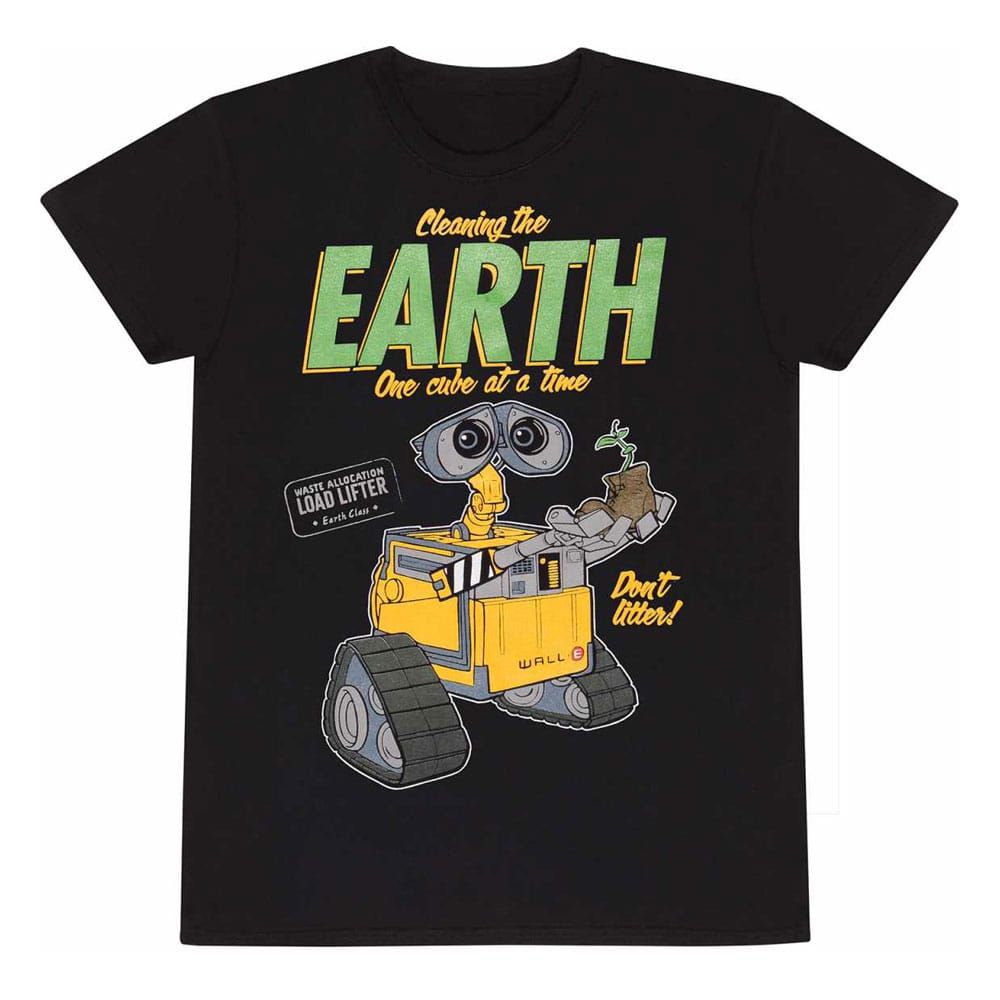 WALL-E T-Shirt Cleaning The Earth Size S Heroes Inc