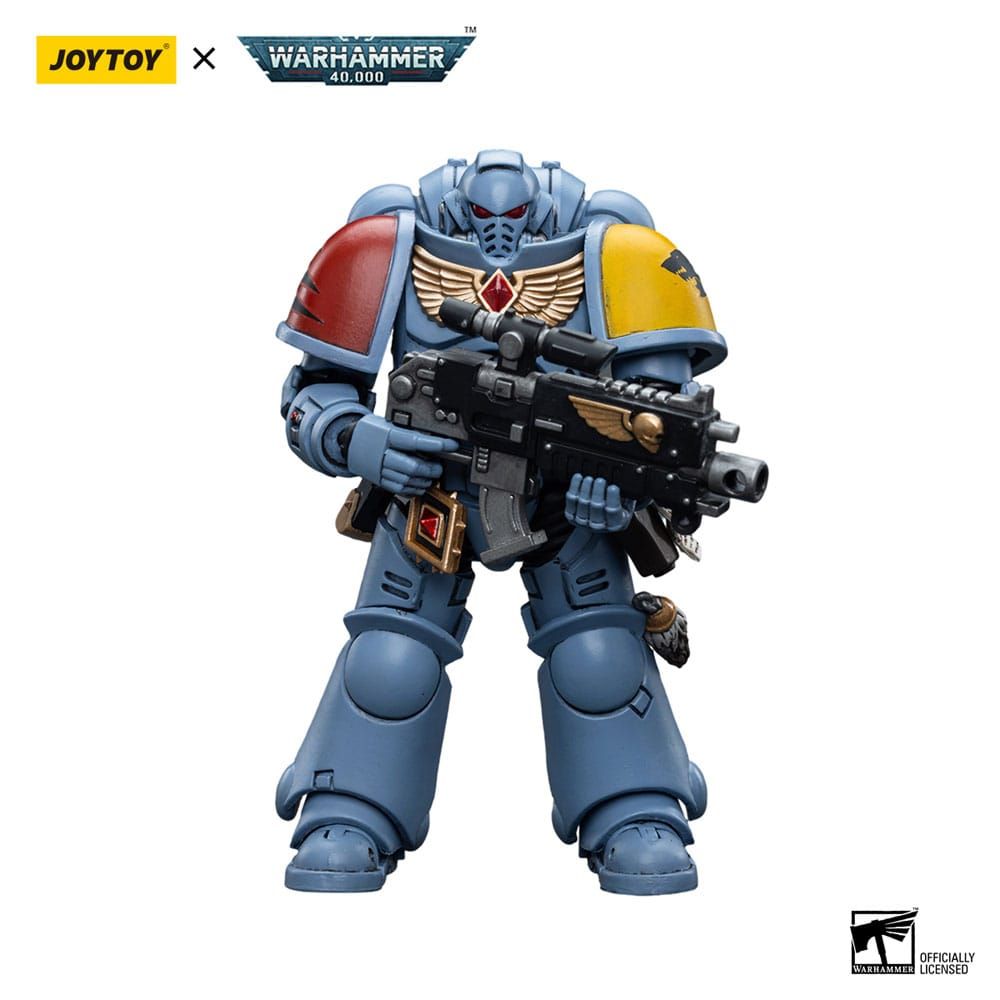 Warhammer 40k Action Figure 1/18 Space Wolves Intercessors 12 cm Joy Toy (CN)