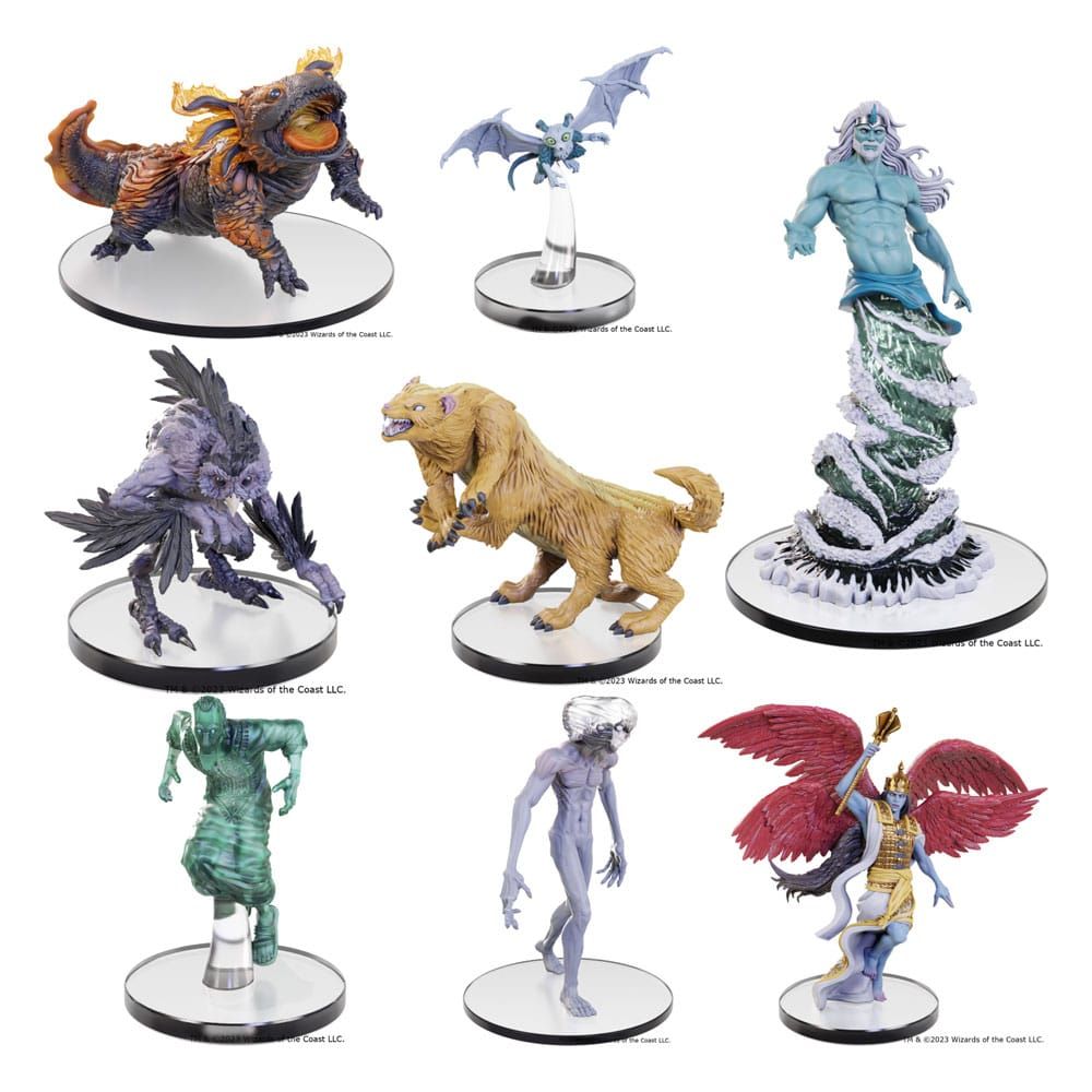 D&D Icons of the Realms pre-painted Miniatures Journeys through the Radiant Citadel - Monsters Boxed Set Wizkids