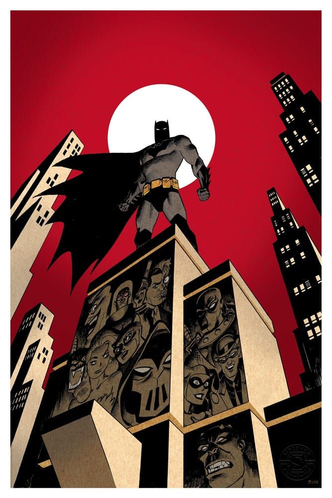 DC Comics Art Print Batman: The Adventures Continue 41 x 61 cm - unframed Sideshow Collectibles