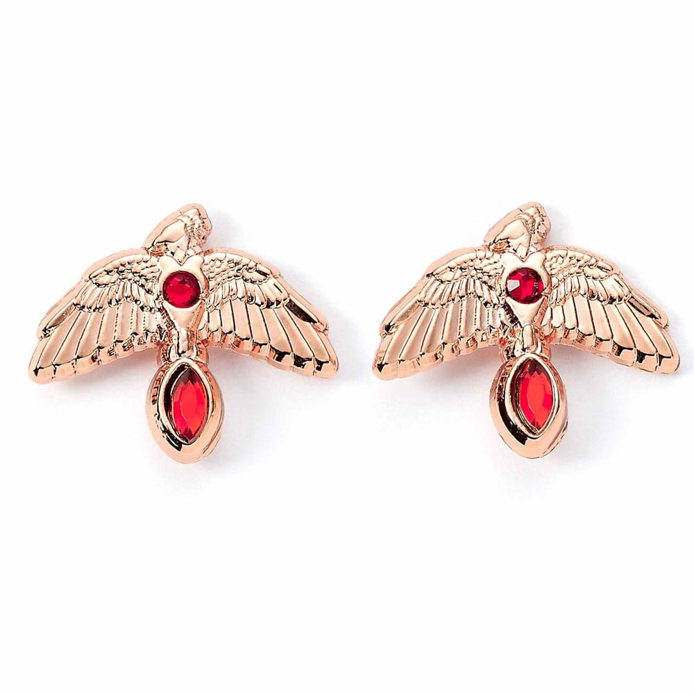 Harry Potter Earrings Fawkes (Gold plated) Carat Shop, The